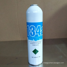 r-134a refrigerant gas in net weight 1000g in small can with high purity